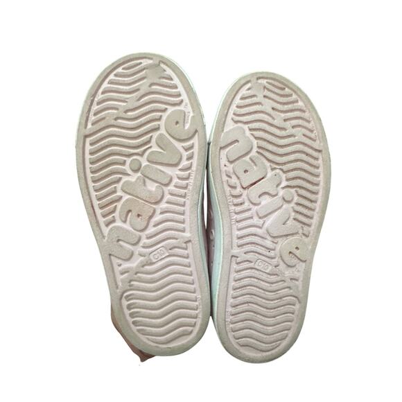 Native Jefferson Pink Slip On Shoes Toddler Size 10 - Picture 5 of 6